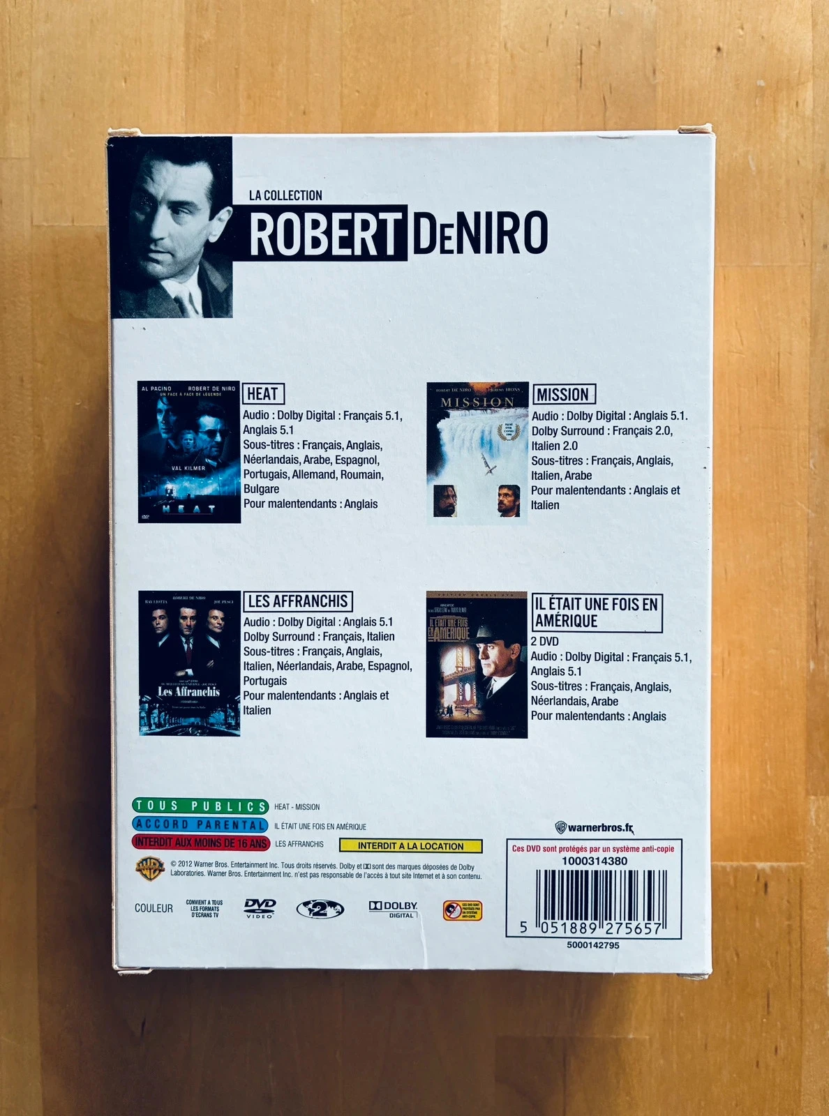 Coffret 4 DVD Robert de Niro. – photo 2